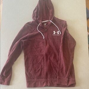Men’s Small Under Armour Maroon Hoodie